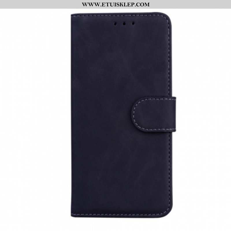 Etui Folio do OnePlus Nord CE 5G Monochromatyczny Efekt Skóry